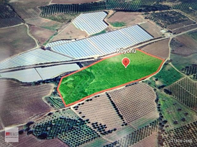 RW MEF'DEN AKDENİZ YANPAR'DA 37.900 M2 SATILIK ARAZİ