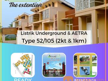 Rumah 1 Lantai Siap huni 5 JT langsung akad dekat bandara Soekarno Hatta