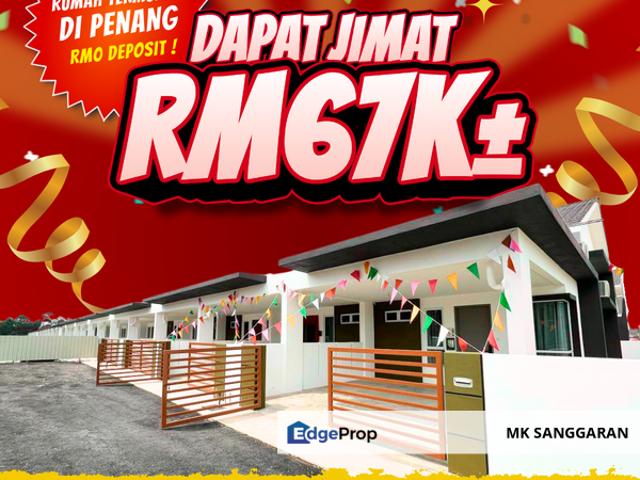 Rumah Teres 1 Tingkat di Tasek Gelugor Penang
