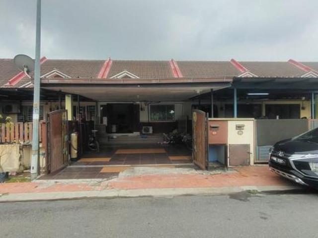 Rumah teres 1 tingkat Taman Meru Aman Jalan Jabar Klang untuk di sewa