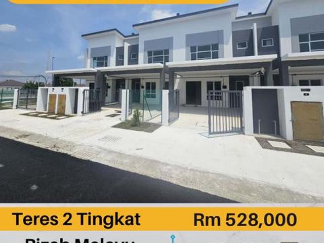 Rumah Teres 2 Tingkat Siap Masuk Kampung Lombong