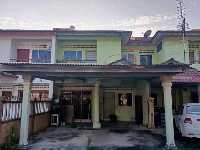 Rumah Teres 2 Tingkat Taman Geliga Intan Chukai Kemaman