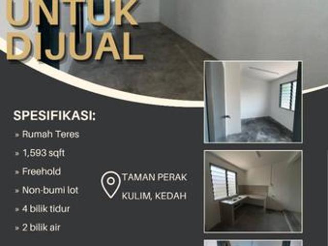 Rumah teres untuk dijual TAMAN PERAK