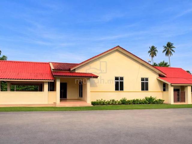 Rumah Teres Corner Lot Tanah Luas di Jelawat Bachok