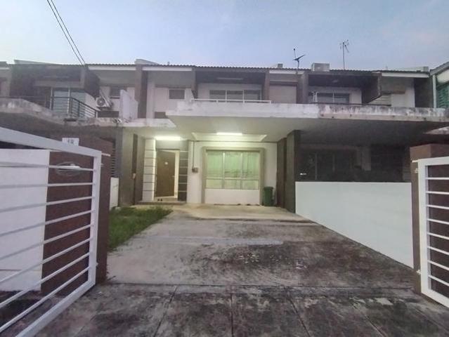 Rumah Teres Dua tingkat Taman Bertam Putra Casa Inova Kepala Batas