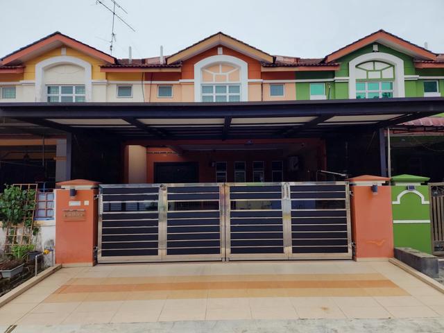 rumah teres dua tingkat untuk dijual bandar putra kulai
