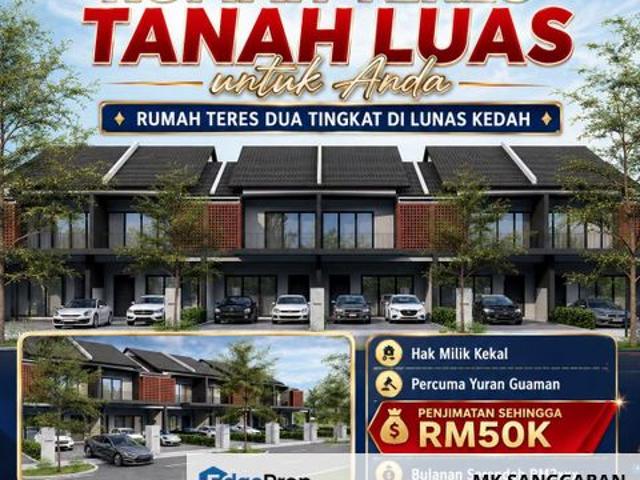 Rumah Teres Dua Tingkat Di Lunas