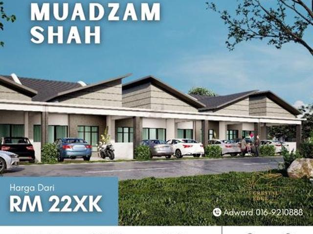 Rumah Teres Paling Baloi di Muadzam Shah Pahang
