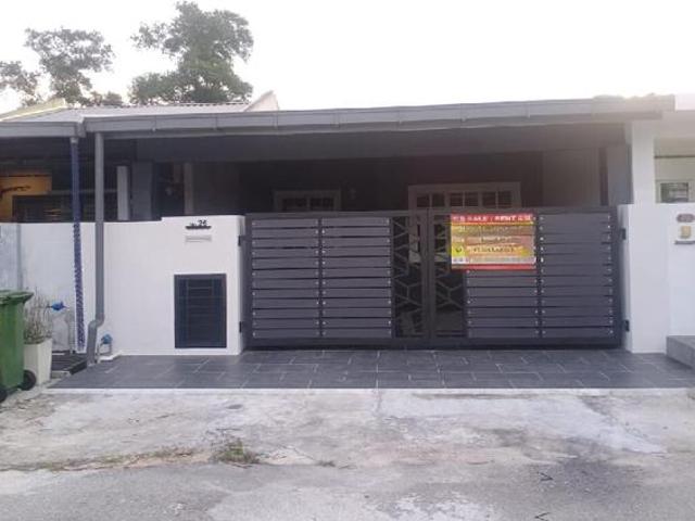 Rumah Teres Satu Tingkat Taman Bersatu Rawang