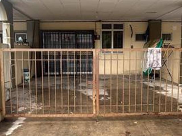 Rumah teres satu tingkat untuk dijual