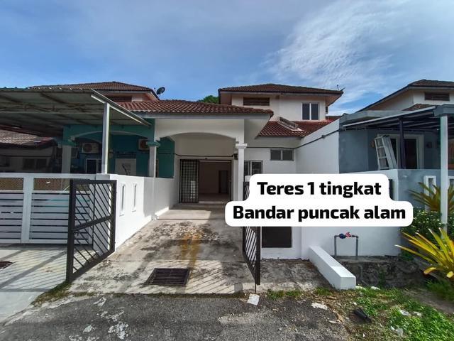 Rumah Teres Setingkat Bersih di Mahkota Impian Puncak Alam