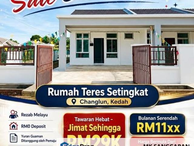 Rumah Teres Setingkat Di Changlun