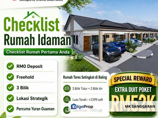 Rumah Teres Setingkat Di Baling
