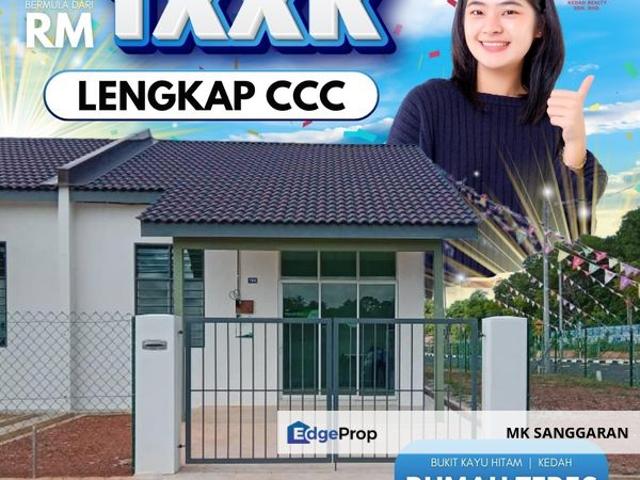 Rumah Teres Setingkat di Bukit Kayu Hitam, Kedah