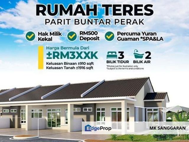 Rumah Teres Setingkat di Parit Buntar, Perak