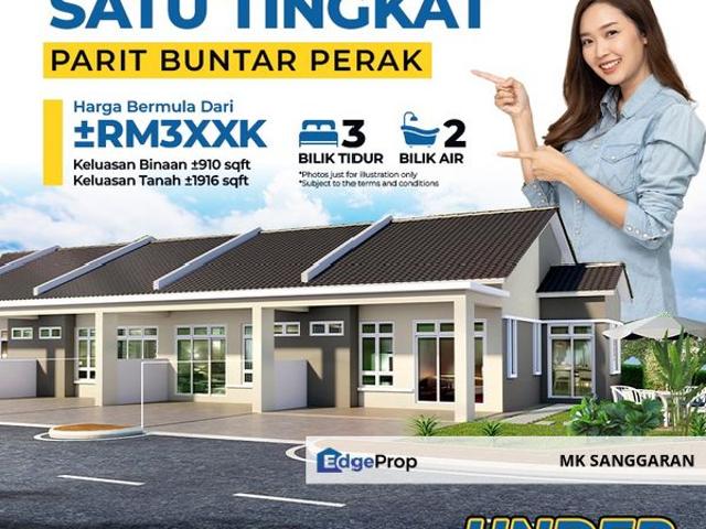 Rumah Teres Setingkat di Parit Buntar