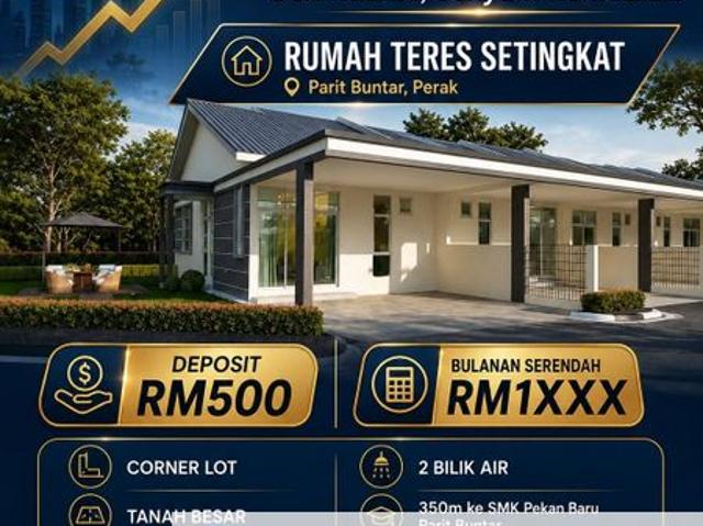 Rumah Teres Setingkat di Parit Buntar