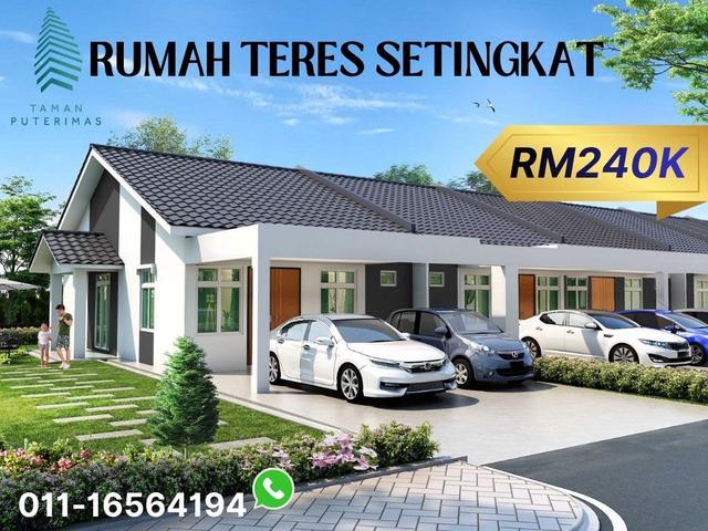 Rumah Teres Setingkat FREEHOLD
