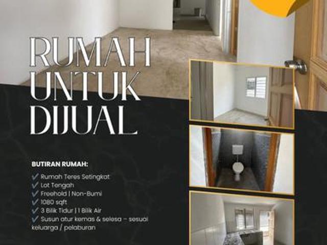 Rumah teres setingkat untuk dijual TAMAN TAS