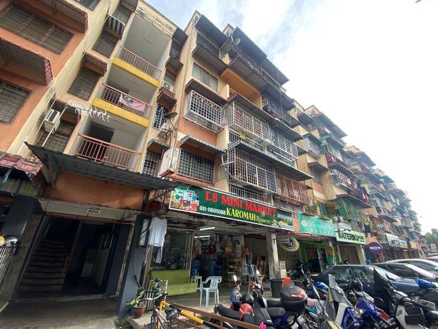 Rumah untuk dijual pandan mewah ampang 750sf block c7 tingkat 3