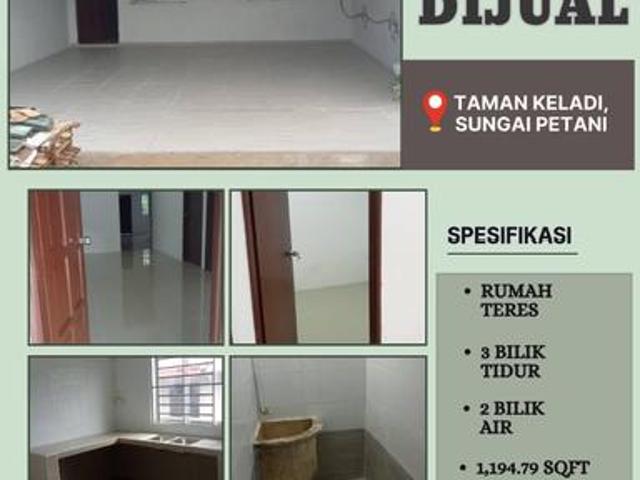 Rumah Untuk Dijual Taman Keladi Sungai Petani