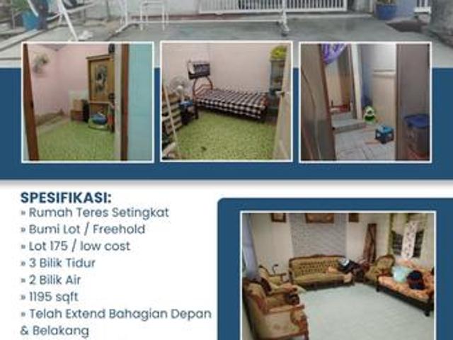 Rumah Untuk Dijual TAMAN MAHSURI FASA 2D