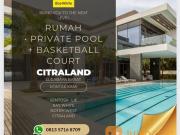 Rumah Waterfront Citraland New PRIVATE Pool, Basketball Court, GYM room