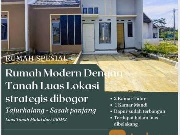 RUMAH ASRI DAN NYAMAN BEBAS BANJIR DIBOGOR LUAS TANAH LUAS GRAND TSM