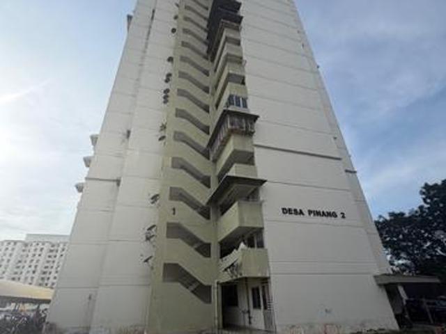 Rumah area georgetown flat desa pinang 2 untuk dijual