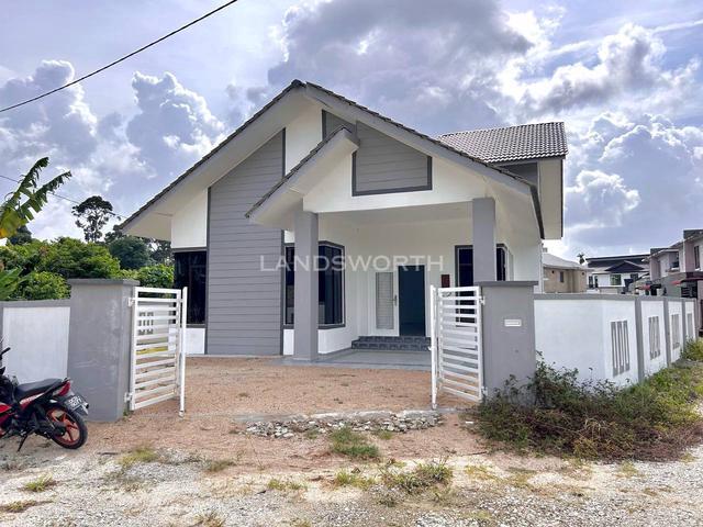 Rumah Banglo 1 Tingkat Moden Demit Kubang Kerian Kota Bharu