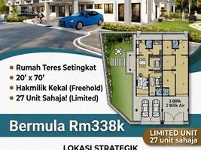Rumah Baru Mampu Milik Taiping Teres Setingkat Booking Rm300