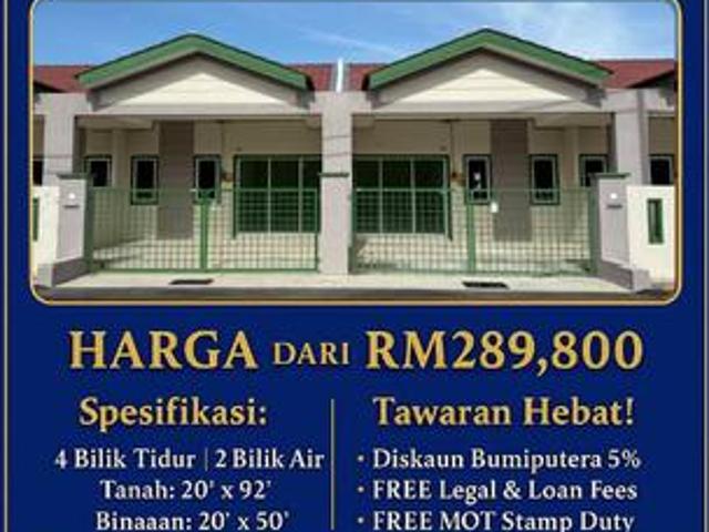 Rumah Baru Batu 7 Lekir Perak Dekat Exit Highway WCE Manjung
