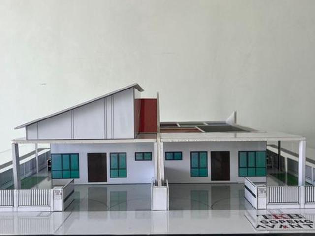 Rumah Baru Semi D Jalan Utama Simpang Pulai Gopeng 5 bilik