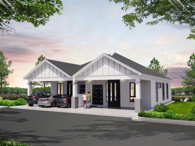 Rumah Baru Semi D Setingkat Taman Mutiara Naga Kepala BatasFREE Legal