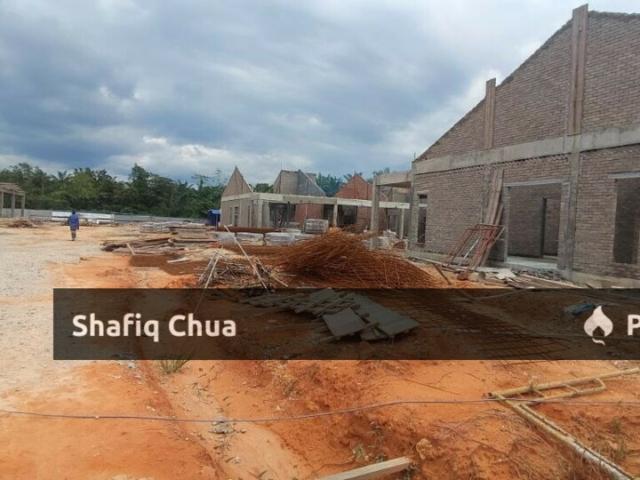Rumah Baru Teres Dua Tingkat di Taman Belibis, Kuala Selangor