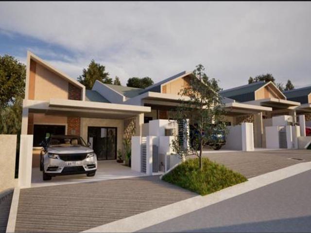Rumah Baru Teres 1 Tingkat di Sg Merab Harga Mampu Milik