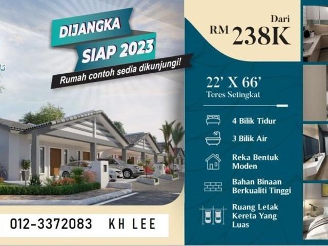 Rumah Baru 1 Tingkat Di Taman Saujana Harmoni, Gua Musang
