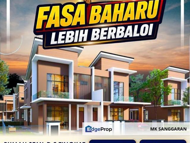 Rumah Berkembar Dua Tingkat Di Parit Buntar