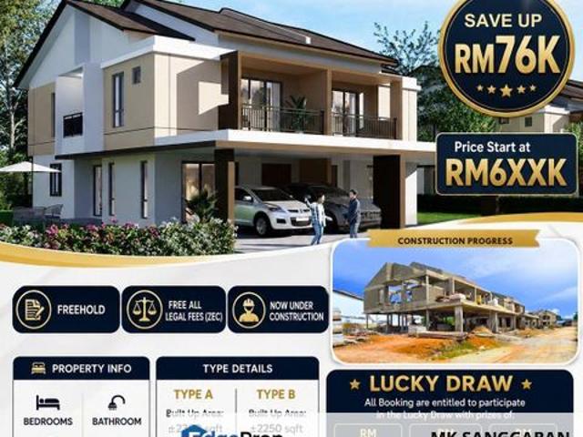 Rumah Berkembar Setingat Di Lunas
