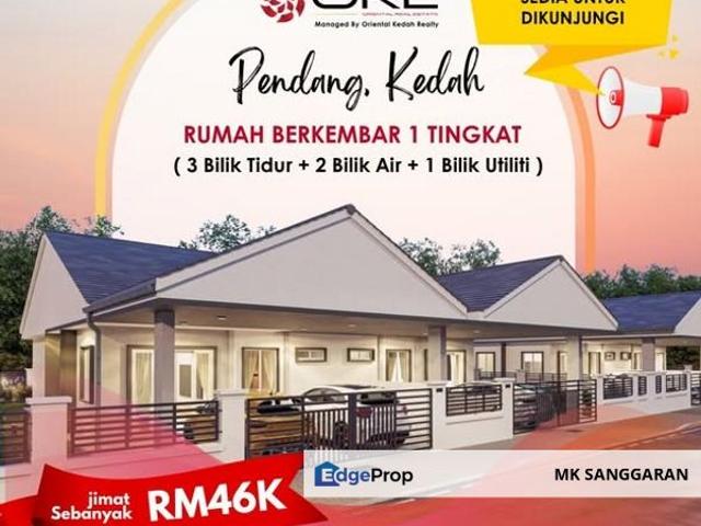 Rumah Berkembar Setingkat Di Pendang