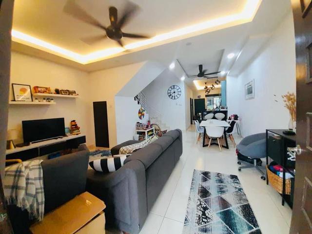 RUMAH CANTIK Below Market Scientex Senai Jaya 2 Storey TerraceReno