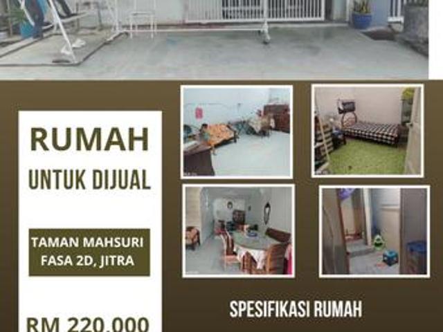 Rumah Cantik Harga Berbaloi Taman Mahsuri Fasa 2D Jitra