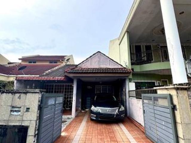 Rumah Cantik Single Storey AU4 Taman Keramat Tengah Kuala Lumpur