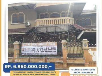 Rumah cempaka baru kemayoran Jakarta pusat