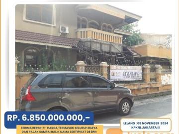 Rumah cempaka baru kemayoran jakarta pusat dibawah pasaran