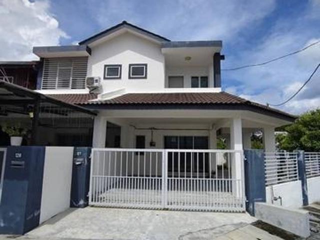 Rumah Corner Lot 2 Tingkat Untuk Dijual Di Taman Muhibbah Batu 6
