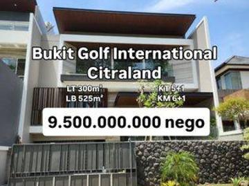Rumah dijual di Citraland, Surabaya