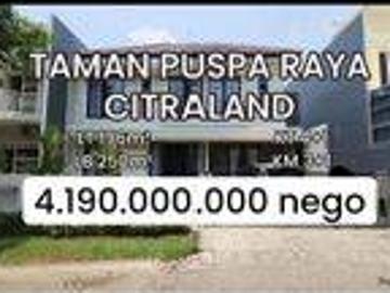 Rumah dijual di Citraland, Surabaya