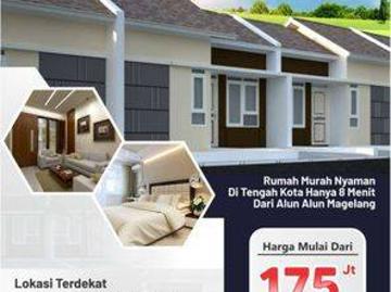 Rumah dijual di Bandongan, Magelang