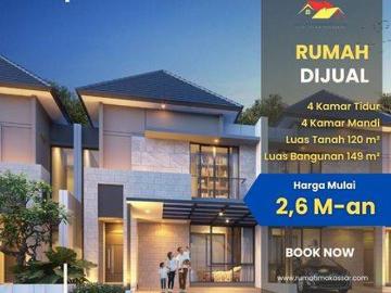 Rumah dijual di Biring Kanaya, Makassar